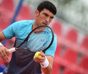 Umag: Plava laguna Croatia Open Umag, polufinale parova, Inglot/Škugor - Jebavy/Vesely 20.07.2018. , Umag -  29. Plava laguna Croatia Open Umag teniski turnir, polufinalni mec parova Dominic Inglot, Franko Skugor - Roman Jebavy, Jiri Vesely. Franko Skugor Photo: Marko Prpic/PIXSELL