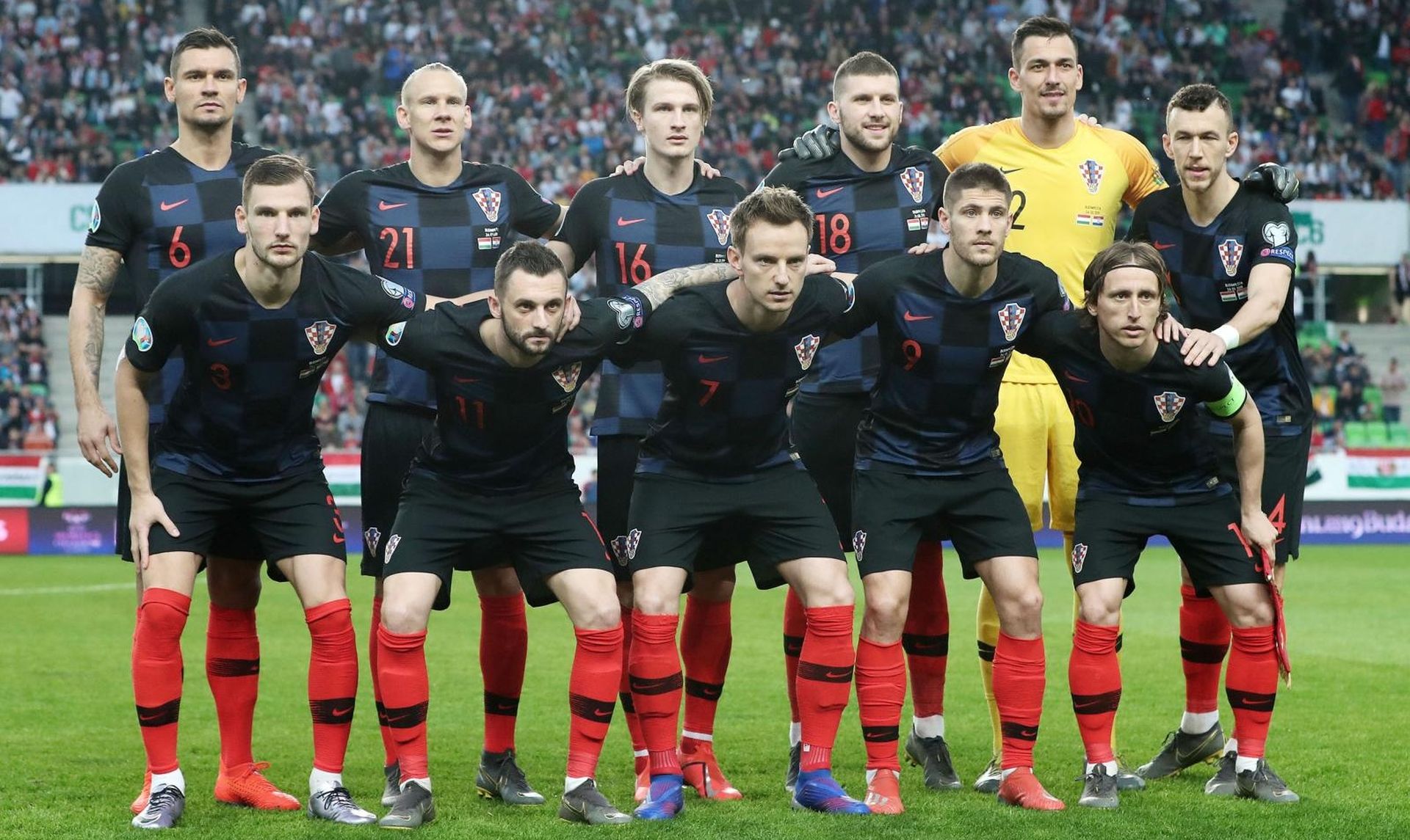 Budimpešta: Kvalifikacijska utakmica za Europsko prvenstvo 2020. između Mađarske i Hrvatske 24.03.2019., Budimpesta, Madjarska - Kvalifikacijska utakmica za Europsko nogometno prvenstvo 2020. skupine E na stadionu Groupama Arena izmedju  Madjarske i Hrvatske. Photo: Sanjin Strukic/PIXSELL
