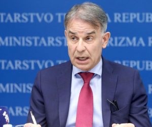 Zagreb: Ministarstvo turizma predstavilo kreditnu liniju za iznajmljivače 27.02.2019., Zagreb - Ministarstvo turizma predstavilo je na konferenciji za medije kreditnu liniju namijenjenu privatnim iznajmljivacima u turizmu. Rijec je o Programu mikrokreditiranja privatnih iznajmljivaca s povoljnim kreditnim sredstvima i subvencijom kamate.
Photo: Patrik Macek/PIXSELL