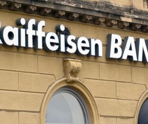 Raiffeisen BANK 27.11.2018., Sisak - Raiffeisen BANK.  Photo: Nikola Cutuk/PIXSELL