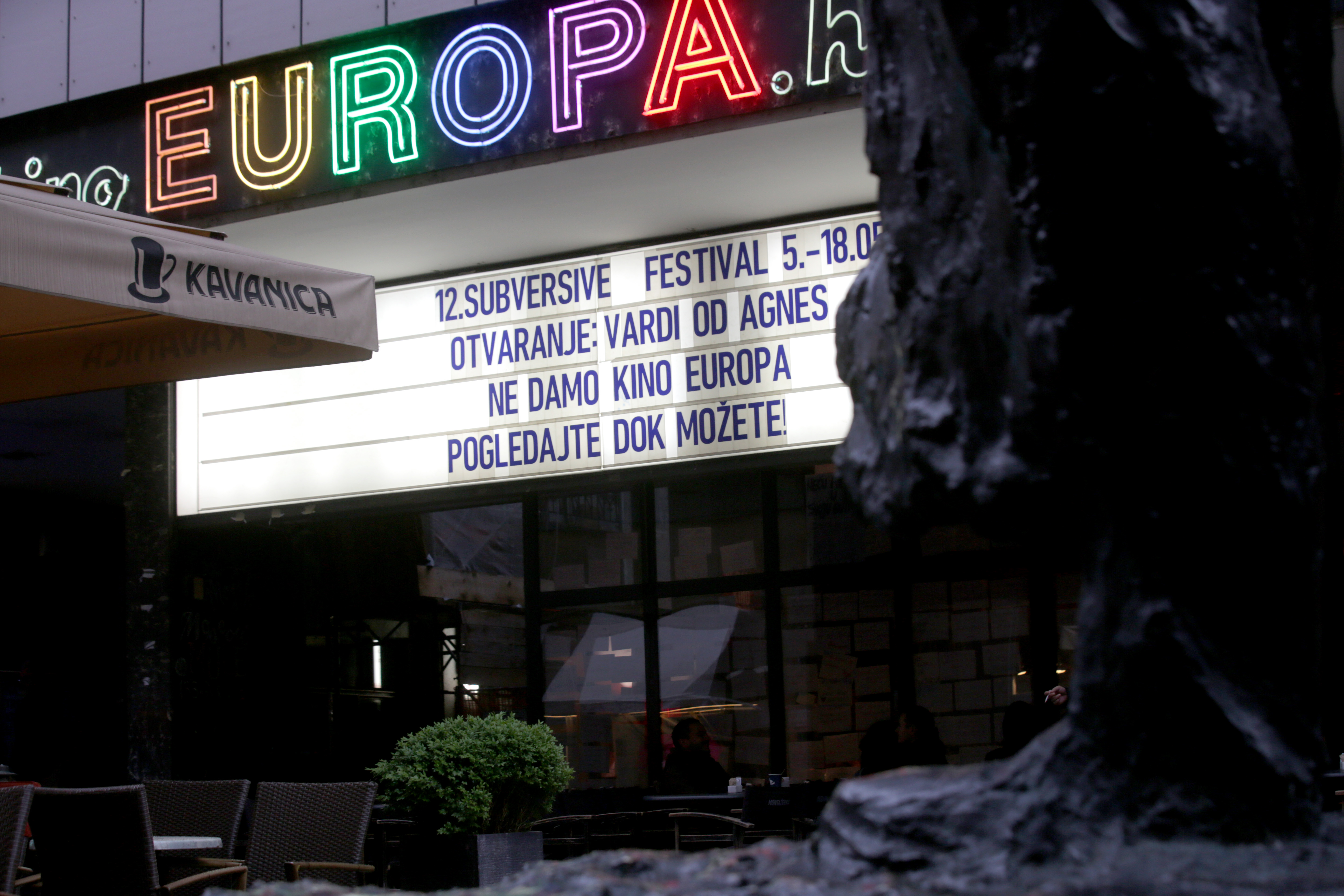 Zagreb, 05.05.2019 - Otvorenje 12. izdanja Subversive Film Festivala - SFF. Foto HINA/ Daniel KASAP/ dkas
