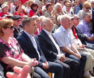 Kumrovec. 25.05.2019. - Skup "Dan mladosti - radosti" održan je u Kumrovcu. 
foto HINA/ Siniša KALAJDŽIJA/ ml
