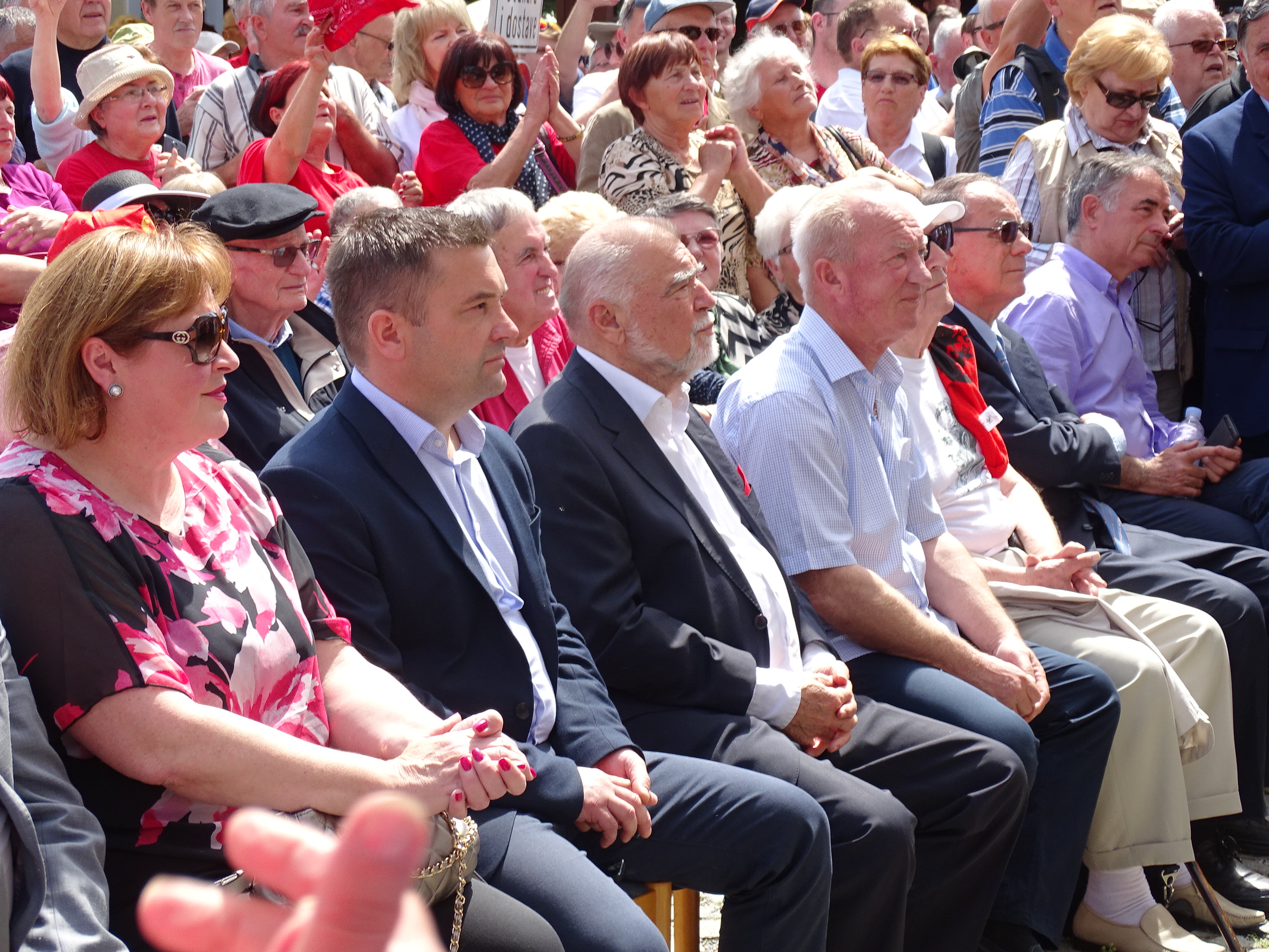 Kumrovec. 25.05.2019. - Skup "Dan mladosti - radosti" održan je u Kumrovcu. 
foto HINA/ Siniša KALAJDŽIJA/ ml