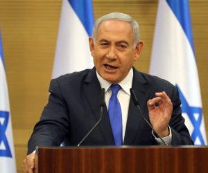 epa07606466 Israeli Prime Minister Benjamin Netanyahu delivers a media statement in the Knesset (Israeli parliament) in Jerusalem, 27 May 2019. According to local reports, coalition negotiations between Israeli Prime Minister Netanyahu's Likud party and Lieberman's party did not succeed as a 29 May deadline is looming to form a government.  EPA/ABIR SULTAN
