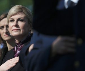 02.05.2019., Borovo selo - Program obiljezavanja 28. obljetnice Memorijala dvanaest redarstvenika u Borovo selu. Predsjednica Kolinda Grabar-Kitarovic Photo: Davor Javorovic/PIXSELL