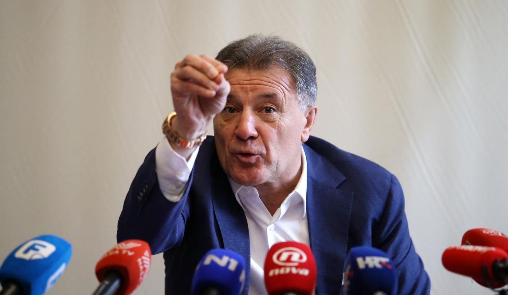 03.12.2018., Medjugorje, Bosna i Hercegovina - Zdravko Mamic odrzao je konferenciju za medije na kojoj je pricao o aferi SMS i drugim aktualnim temama. Photo: Ivo Cagalj/PIXSELL