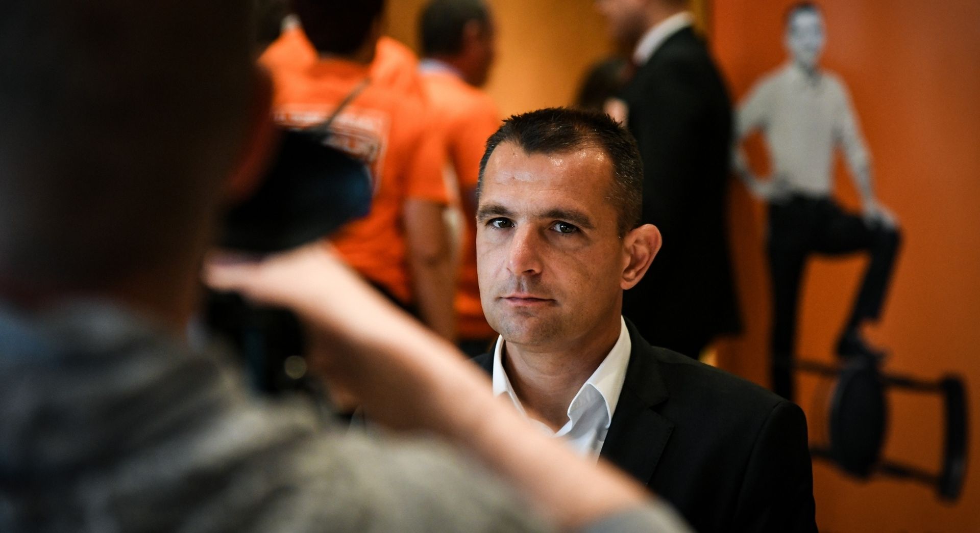 04.05.2019. Zagreb - HNS predstavio kandidate za izbore za EU parlament. Matija Posavec Photo: Josip Regovic/PIXSELL