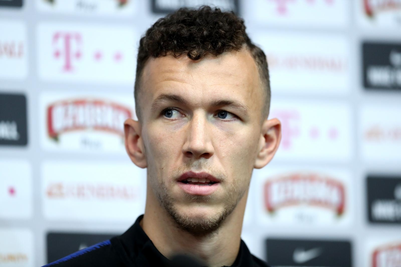 04.07.2018., Rusija, Soci- ochi - Konferencija za medije Hrvatske nogometne reprezentacije u kampu u Sociju u sklopu Svjetskog nogometnog prvenstva Rusija 2018. Ivan Perisic
Photo: Igor Kralj/PIXSELL