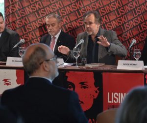 07.05.2019., Zagreb - U koncertnoj dvorani Vatroslava Lisinskog odrzana je konferencija za medije o  predstavljanju programa nove koncertne sezone u Lisinskom i Zagrebackih ljetnih veceri. Tomislav Muzek, Milan Bandic, Drazen Siriscevic, Davor Merkas .  
Photo: Davorin Visnjic/PIXSELL