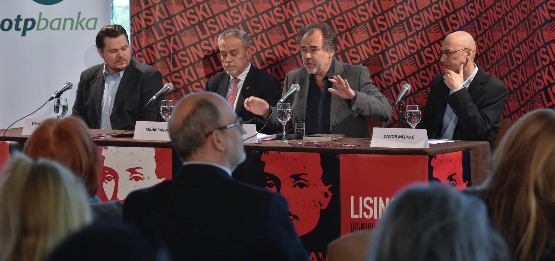 07.05.2019., Zagreb - U koncertnoj dvorani Vatroslava Lisinskog odrzana je konferencija za medije o  predstavljanju programa nove koncertne sezone u Lisinskom i Zagrebackih ljetnih veceri. Tomislav Muzek, Milan Bandic, Drazen Siriscevic, Davor Merkas .  
Photo: Davorin Visnjic/PIXSELL
