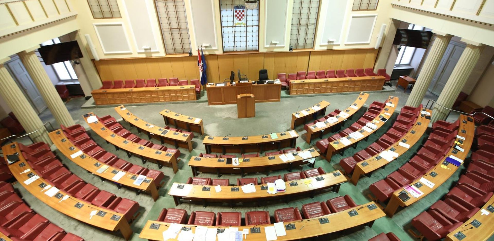 07.11.2018., Zagreb - Prazna sabornica.
Photo: Boris Scitar/Vecernji list/PIXSELL