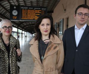 09.05.2019., Zagreb - Konferencija za medije predsjednice stranke "Start" Dalije Oreskovic i stranackih kandidata za EU izbore u povodu Dana Europe. 
Photo: Dalibor Urukalovic/PIXSELL