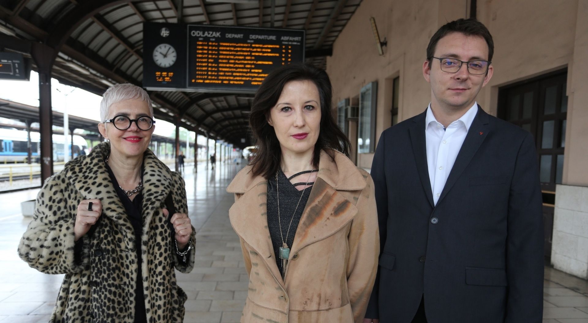 09.05.2019., Zagreb - Konferencija za medije predsjednice stranke "Start" Dalije Oreskovic i stranackih kandidata za EU izbore u povodu Dana Europe. 
Photo: Dalibor Urukalovic/PIXSELL
