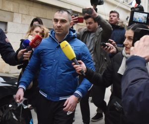Zadar:  Darko Kovačević Daruvarac pušten iz zadarskog pritvora 10.02.2019., Zadar - Darko Kovacevic Daruvarac pusten iz zadarskog pritvora.
Photo: Hrvoje Jelavic/PIXSELL