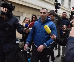 Zadar:  Darko Kovačević Daruvarac pušten iz zadarskog pritvora 10.02.2019., Zadar - Darko Kovacevic Daruvarac pusten iz zadarskog pritvora.
Photo: Hrvoje Jelavic/PIXSELL