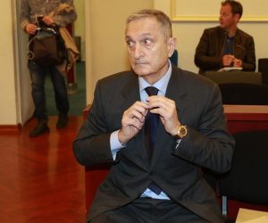 10.05.2019., Zagreb - Nastavak sudenja za aferu Ina MOL.Svjedok Robert Jezic.
Photo: Matija Habljak/PIXSELL