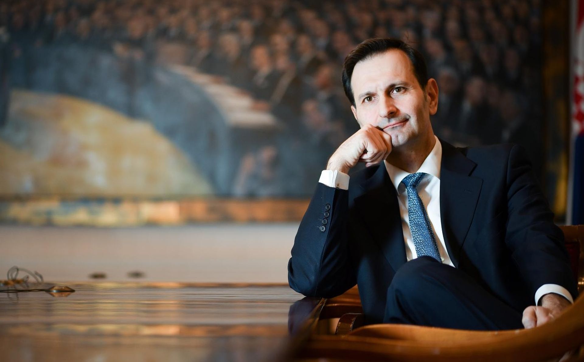 11.01.2018., Zagreb - Miro Kovac, predsjednik Odbora za vanjsku politiku hrvatskog Sabora.
Photo: Sandra Simunovic/PIXSELL