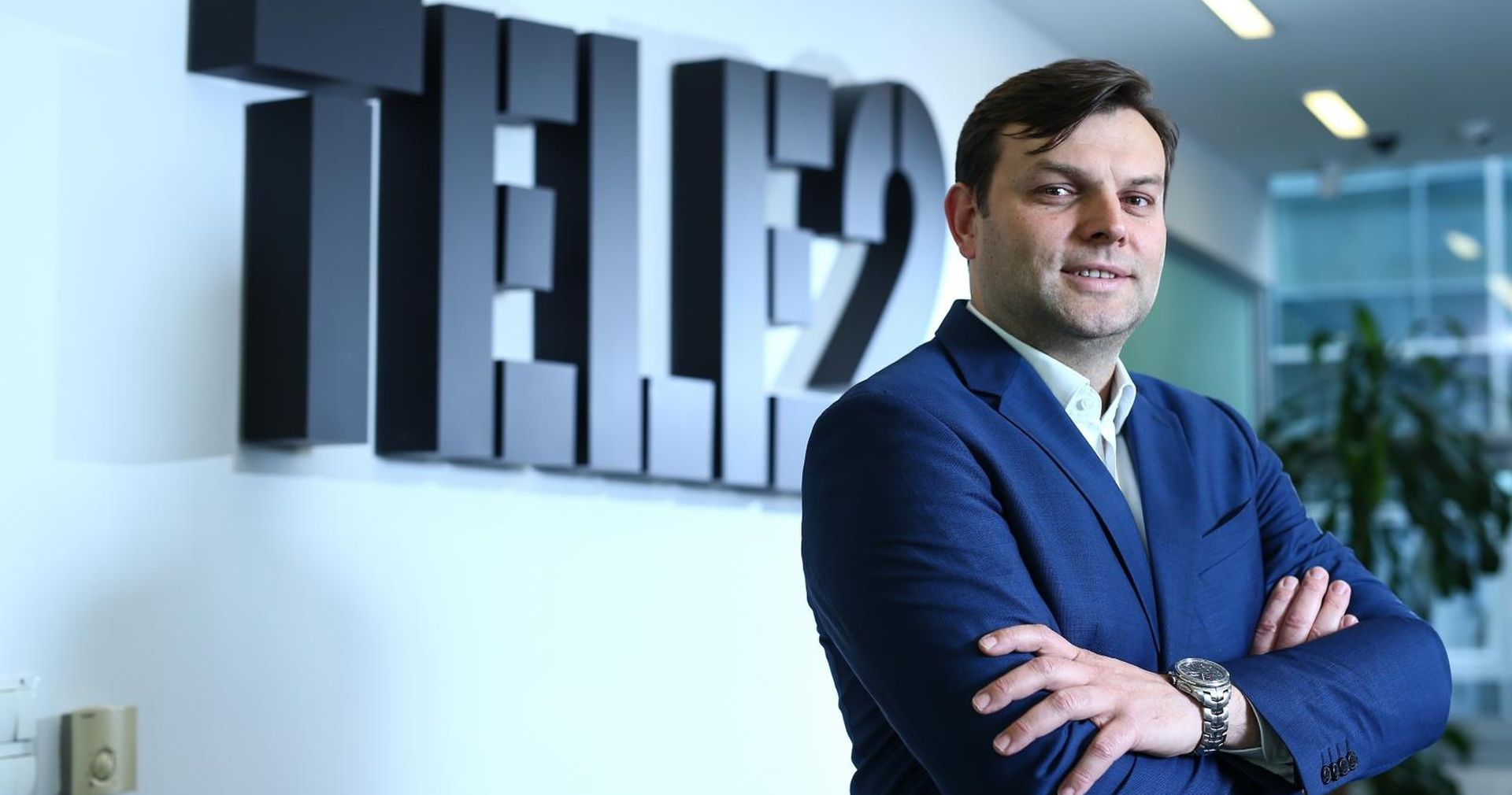11.12.2017., Zagreb - Predsjednik Uprave telekoma Tele2 Hrvatska Viktor Pavlinic.Photo: Igor Soban/PIXSELL