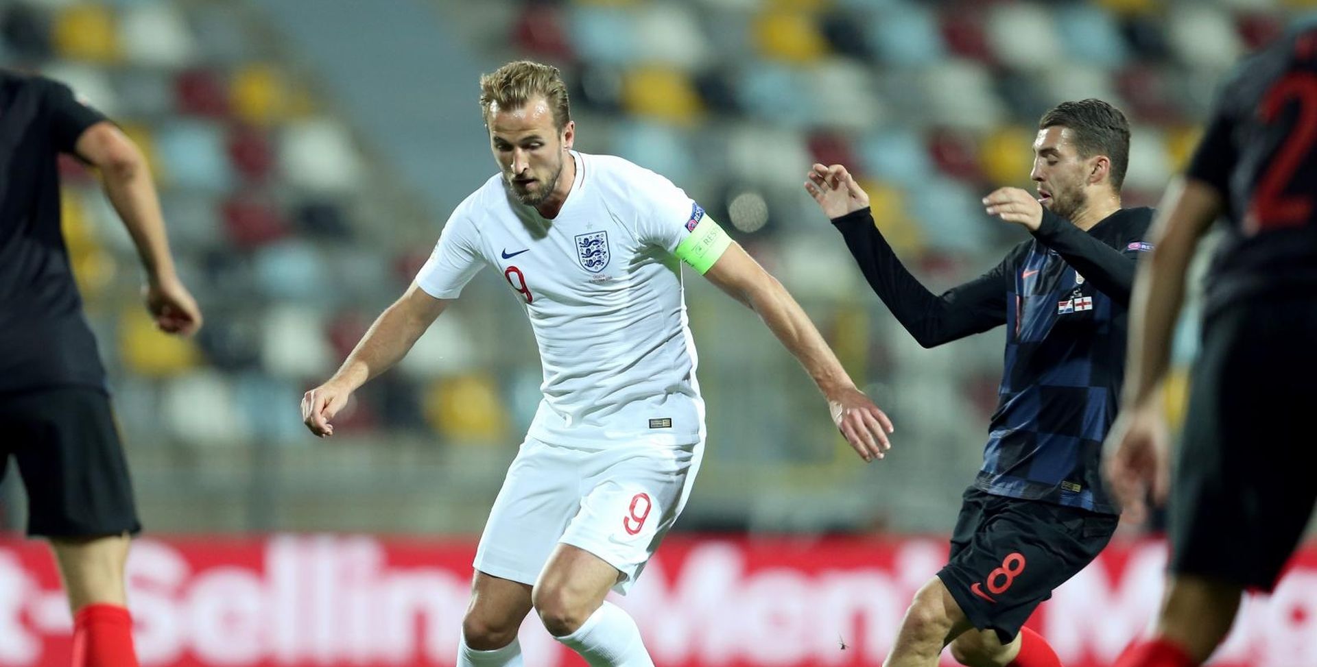12.10.2018., Rujevica, Rijeka - Liga nacija, Hrvatska - Engleska.  Harry Kane
Photo: Luka Stanzl/PIXSELL