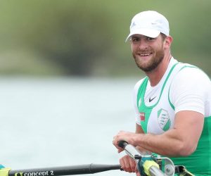 13.04.2019., Zagreb - SRC Jarun, Veliko Jarunsko jezero. Veslacka regata Croatia Open. Damir Martin osvojio je prvo mjesto u utrci samaca. 
Photo: Goran Stanzl/PIXSELL