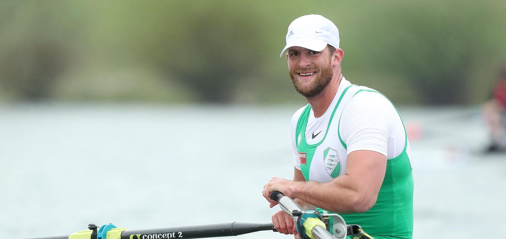 13.04.2019., Zagreb - SRC Jarun, Veliko Jarunsko jezero. Veslacka regata Croatia Open. Damir Martin osvojio je prvo mjesto u utrci samaca. 
Photo: Goran Stanzl/PIXSELL