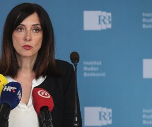 18.05.2019., Zagreb - Ministrica znanosti i obrazovanja prof. dr. sc. Blazenka Divjak sudjelovala na svecanom otvaranju Otvorenog dana, najvece popularno- znanstvene manifestacije Instituta Rudjer Boskovic.
Photo: Robert Anic/PIXSELL