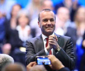 18.05.2019., Kosarkaski centar Drazen Petrovic, Zagreb - Sredisnji predizborni skup Hrvatske demokratske zajednice za izbore za Europski parlament. Manfred Weber. 
Photo: Slavko Midzor/PIXSELL