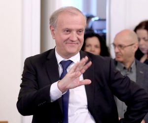 Zagreb: U Saboru je održan okrugli stol o nacrtu prijedloga ovršnog zakona 19.02.2019., Zagreb - U Saboru je odrzan okrugli stol o nacrtu prijedloga ovrsnog zakona. Drazen Bosnjakovic.
Photo: Patrik Macek/PIXSELL