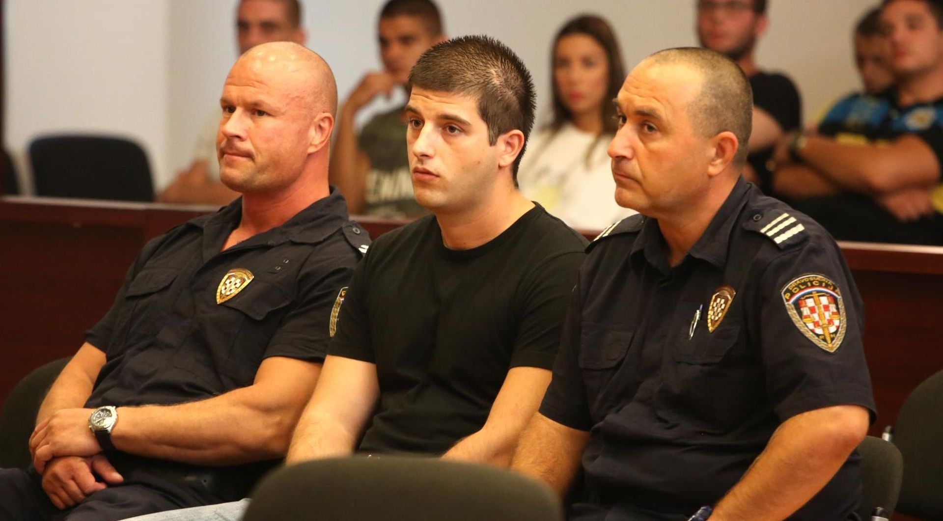 Split: Suđenje Nikoli Gusiću Janjiću osumnjičenom za ubojstvo člana Torcide 19.09.2018., Split - Zupanijski sud, pocetak glavne rasprave protiv Nikole Gusica Janjica, osumnjicenog za ubojstvo clana Torcide.

Photo: Miranda Cikotic/PIXSELL