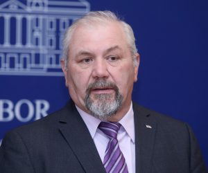 Zagreb: Na konferenciji u Saboru govorili o opstojnosti brodogradnje 20.03.2019., Zagreb - U Saboru je odrzana konferencija za medije na kojoj su Tulio Demetlika i SIlvano Hrelja govorili o opstojnosti hrvatske brodogradnje. 
Photo: Patrik Macek/PIXSELL