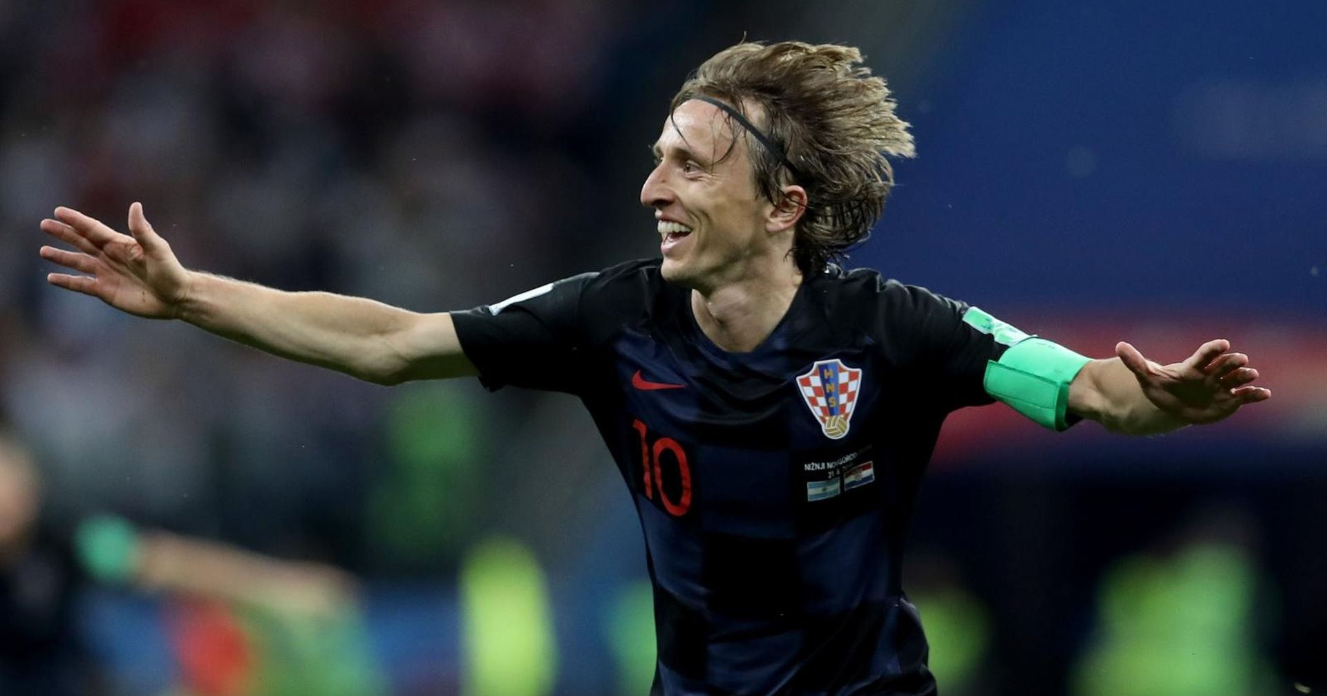 21.06.2018., Niznji Novgorod, Rusija - Svjetsko nogometno prvenstvo 2018., skupina D, 2. kolo, Argentina - Hrvatska. Luka Modric
Photo: Igor Kralj/PIXSELL
