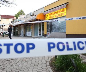 23.05.2019. ,Trznica Gajnice, Zagreb -  Zbog neutvrdjenih razloga doslo je do eksplozije u poslovnici Medjimurski pilici Blagus. Photo: Marko Prpic/PIXSELL