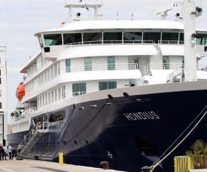 23.05.2019., Split - Svecanost isporuke novogradnje 484, polarnog kruzera koji nosi ime Hondius, izgradjenog za nizozemsku tvrtku Oceanwide Expeditions. Photo: Miranda Cikotic/PIXSELL