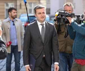 25.04.2019., Zagreb - 154. sjednica Vlade Republike Hrvatske. Tomislav Coric. 
Photo: Jurica Galoic/PIXSELL