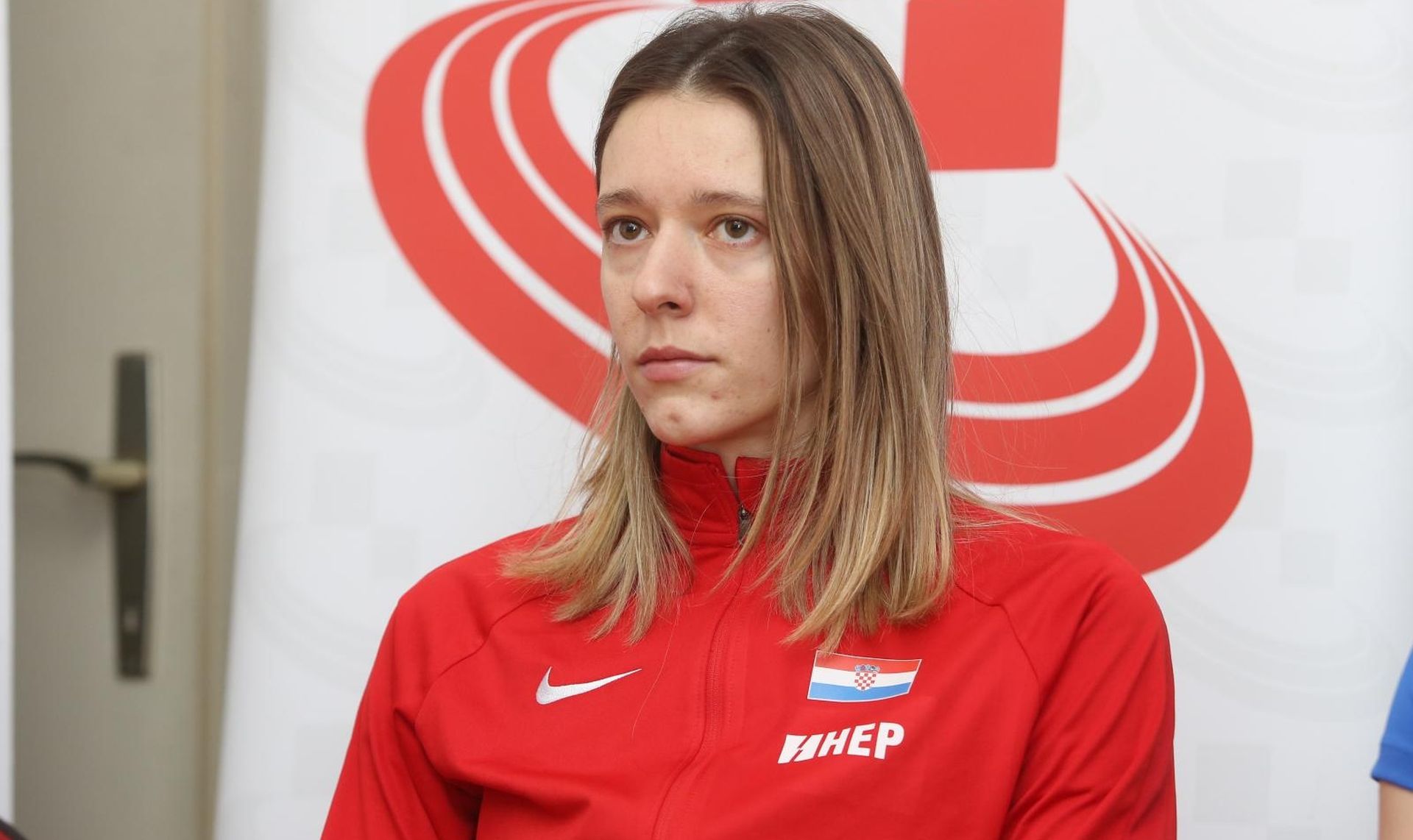 Zagreb: Predstavljeni atletičari koji će nastupati na Europskom dvoranskom prvenstvu u Glasgowu  26.02.2019., Zagreb - Konferencija za medije povodom nastupa nasih atleticara na Europskom dvoranskom prvenstvu u Glasgowu. Ana Simic.
Photo: Matija Habljak/PIXSELL