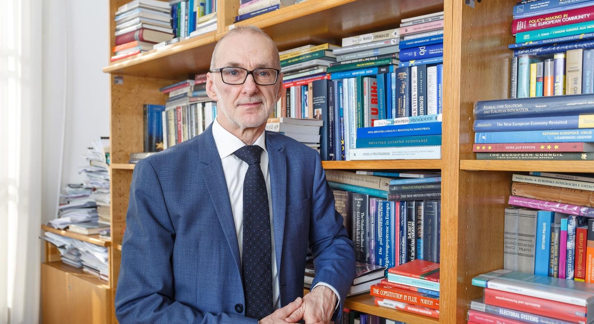 26.03.2019., Zagreb - Robert Podolnjak, izvanredni profesor na Katedri za ustavno pravoPravnog fakulteta u Zagrebu. 
Photo: Tomislav Miletic/PIXSELL