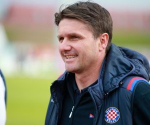 27.04.2019., gradski stadion, Velika Gorica - Hrvatski Telekom Prva liga, 31. kolo, HNK Gorica - HNK Hajduk. Trener Hajduka Sinisa Orescanin. 
Photo: Matija Habljak/PIXSELL