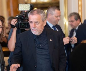 28.05.2019., Zagreb - Komisija za Europu Svjetske turisticke organizacije (UNWTO) odrzala je svoj godisnji sastanak u Hotelu Esplanade u Zagrebu. Na svecanom otvaranju uz glavnog tajnika UNWTO-a Zuraba Pololikashvilija okupljene goste iz Europe pozdravio je hrvatski premijer Andrej Plenkovic. Milan Bandic.
Photo: Davor Puklavec/PIXSELL