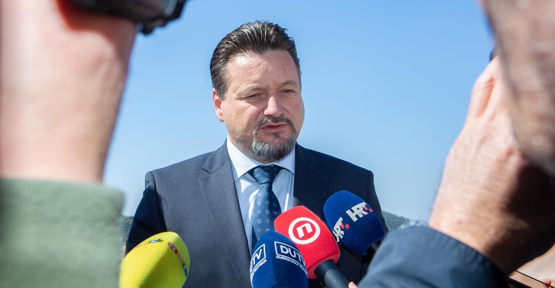 Dubrovnik:  Sastanak ministra Lovra Kuščevića s predstojnicima državne uprave 29.03.2019., Dubrovnik - U hotelu Adria odrzan je zatvoreni sastanak ministra uprave Lovre Kuscevica s predstojnicima drzavne uprave. Photo: Grgo Jelavic/PIXSELL