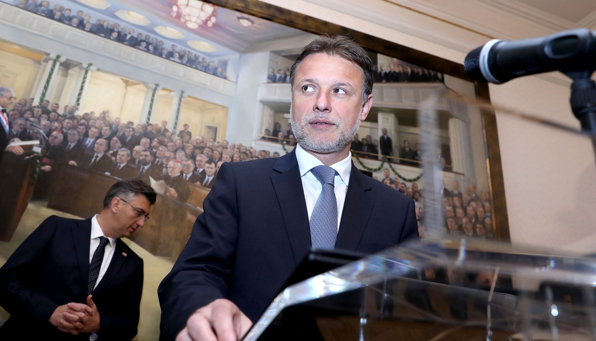 30.05.2019., Zagreb - U Hrvatskome saboru odrzano je svecano primanje u prigodi obiljezavanja Dana Hrvatskoga sabora.
Photo: Patrik Macek/PIXSELL