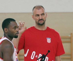 30.07.2014., Toplice Sveti Martin, Sveti Martin na Muri - Trening hrvatske kosarkaske reprezentacije. Oliver Lafayette, Zan Tabak. 
Photo: Vjeran Zganec Rogulja/PIXSELL