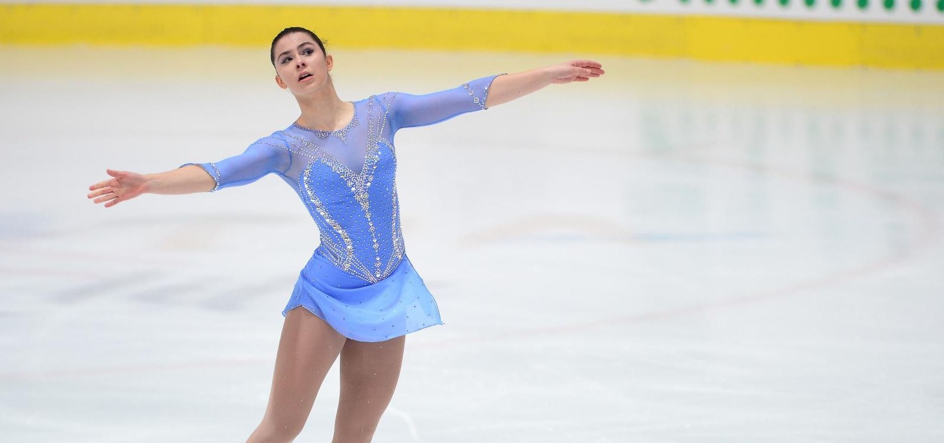 30.09.2017., Dom sportova, Zagreb - Medjunarodno natjecanje u umjetnickom klizanju ISU Grand Prix Croatia Cup, slobodni program. Katarina Kitarovic. 
Photo: Marko Prpic/PIXSELL