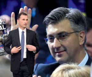 18.05.2019., Kosarkaski centar Drazen Petrovic, Zagreb - Sredisnji predizborni skup Hrvatske demokratske zajednice za izbore za Europski parlament. Andrej Plenkovic, Angela Merkel.  
Photo: Slavko Midzor/PIXSELL