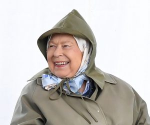 epa07555330 The Queen Elizabeth II smiles during the Royal Windsor Horse Show, in Windsor, Britain, 08 May 2019. The event is the United Kingdom's largest outdoor horse show with international competitions in three different equestrian disciplines.  EPA/FACUNDO ARRIZABALAGA