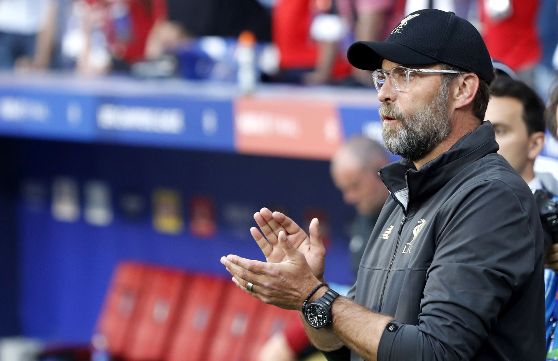 epa07618602 Liverpool head coach Juergen Klopp before the UEFA Champions League final between Tottenham Hotspur and Liverpool FC at the Wanda Metropolitano stadium in Madrid, Spain, 01 June 2019.  EPA/Emilio Naranjo