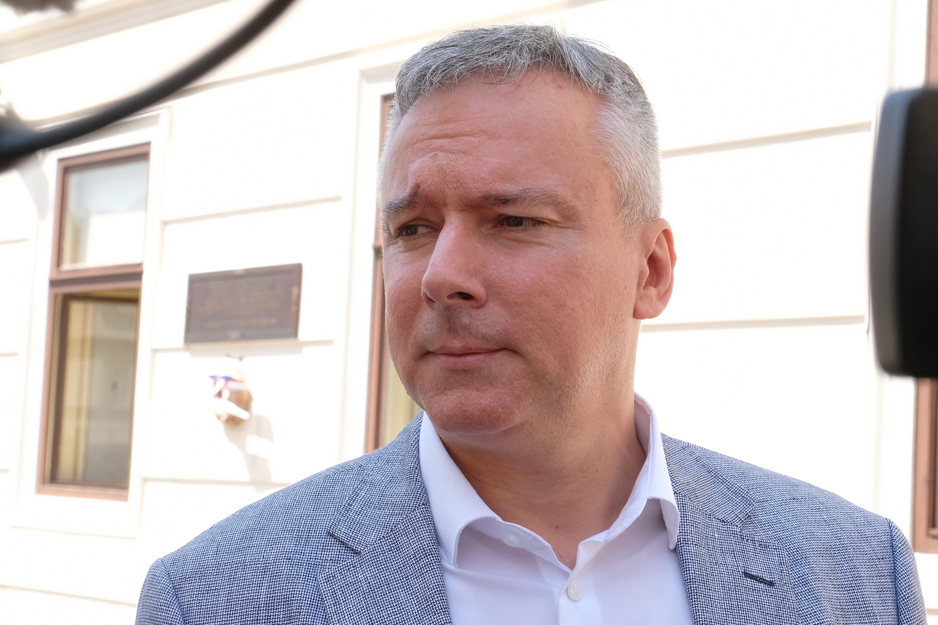 Zagreb 04.06.2019. - Sastanak Vladajuće koalicije u Banskim dvorima.
Na fotografiji Darinko Kosor.
foto HINA/ Edvard ŠUŠAK/ es