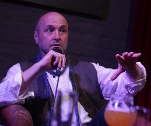 Zagreb, 05.06.2019 - 4. dan 18. Festivala europske kratke prièe. Na fotografiji Colum McCann. Foto HINA/ Daniel KASAP/ dkas