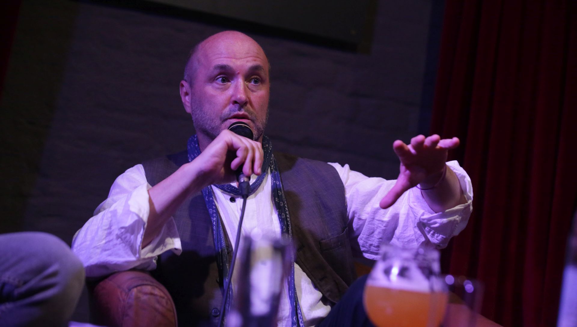Zagreb, 05.06.2019 - 4. dan 18. Festivala europske kratke prièe. Na fotografiji Colum McCann. Foto HINA/ Daniel KASAP/ dkas
