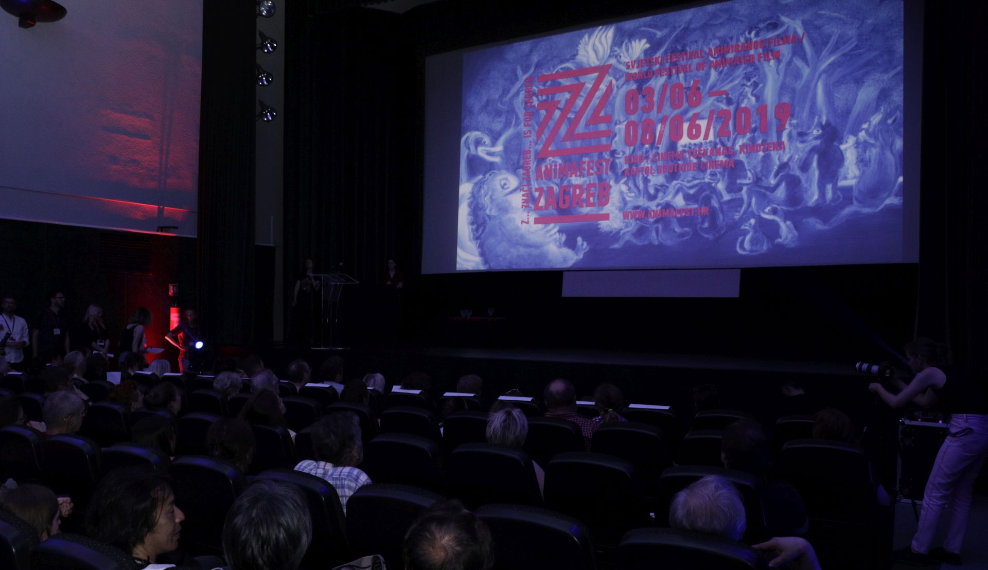 Zagreb, 08.06.2019 -Dodjelom nagrada zavr?ava 29. izdanje Svjetskog festivala animiranog filma Animafest u okviru kojega je prikazano ukupno vi?e od 400 filmova, od kojih njih 150 u natjecateljskim programima.foto HINA/Tomislav Pavlek