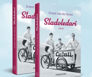 Zagreb, 12.6.2019. - Nakladnik Fraktura na svojoj tribini Razotkrivanje ugostio je u srijedu u Zagrebu nizozemskog književnika Ernesta van der Kwasta, autora hvaljenog romana "Sladoledari", najavljenog kao oda poeziji i ženama u intrigantnoj i poput sladoleda zanosnoj priči o tradiciji, ambiciji, obitelji i ljubavi te tome kako odluke pojedinca mogu dugoročno utjecati na druge.
foto HINA/ Fraktura/ ml